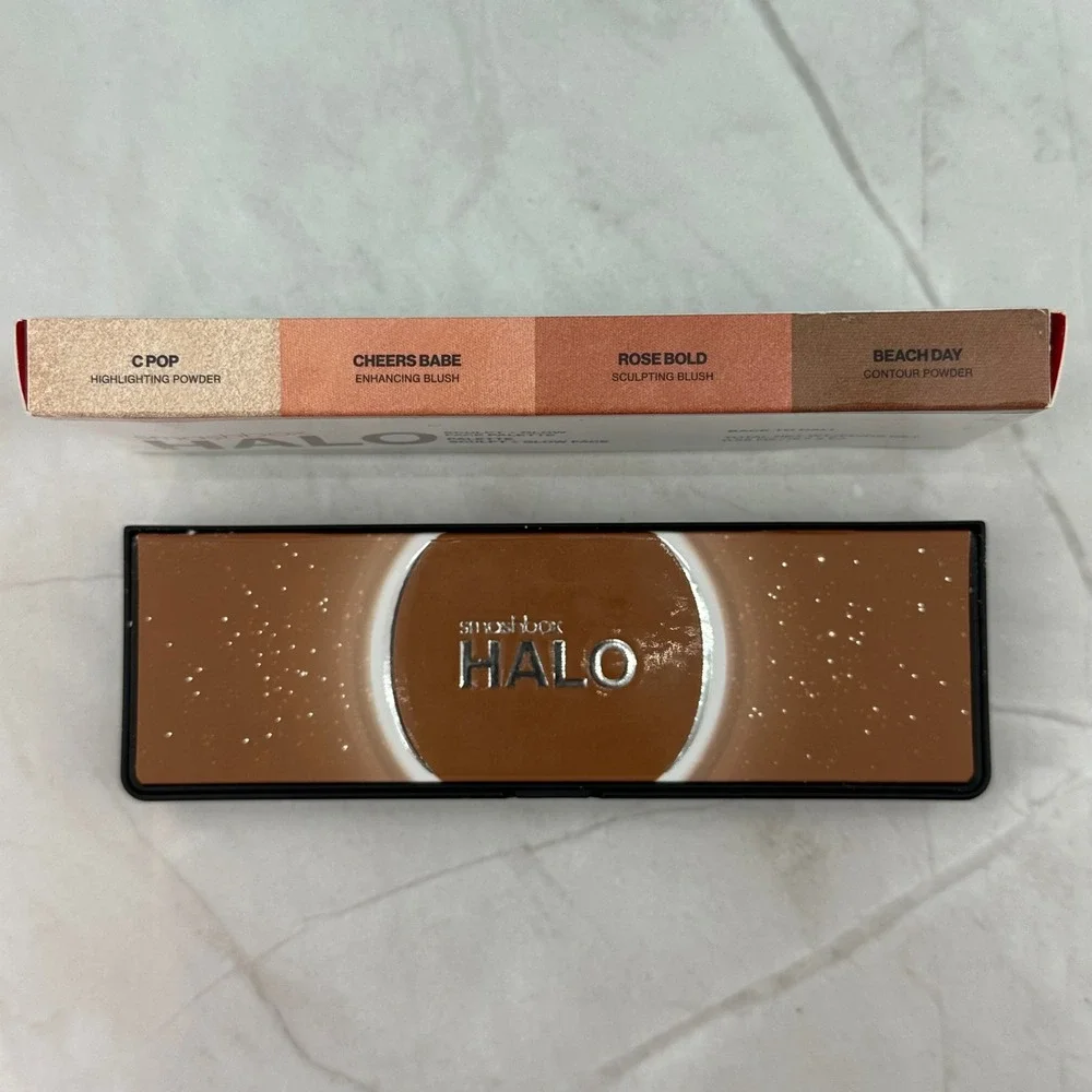 Smashbox Halo Sculpt Glow‎ Palette Contour Blush Highlighter - Back To Cali